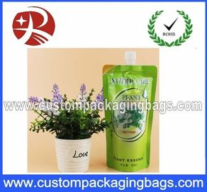 Customized Printed Stand Up Spout Juice Packing Pouches,Plastic Leakproof Stand Up Spout Pouches