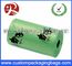 Custom Green LDPE / EPI Biodegradable Dog Poop Bags With Roll For Dog
