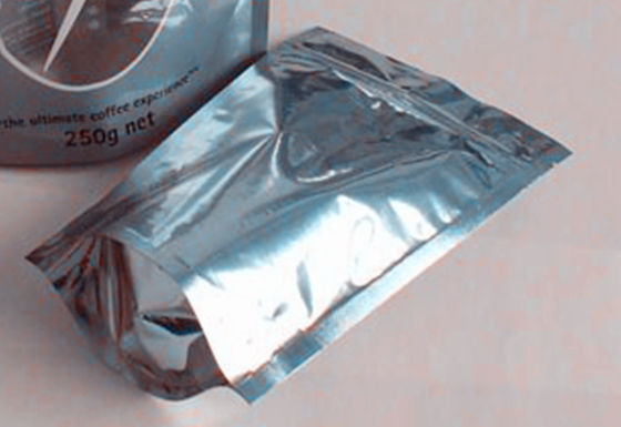 Coffe / চা Moistureproof স্ট্যান্ড পাউন্ড ব্যাগ প্লাস্টিক গোল্ডেন ওভাল উইন্ডো স্ট্যান্ড