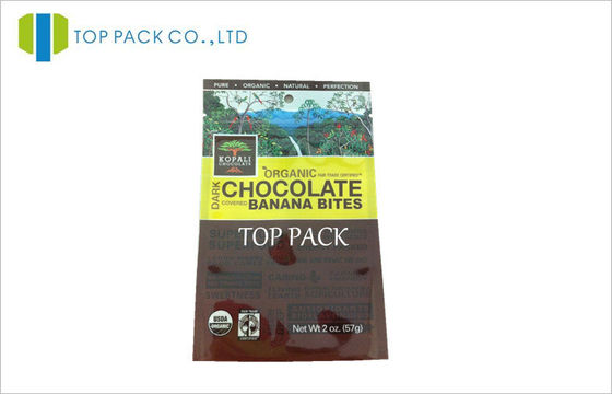 Ziplock মুদ্রিত ল্যামিনেট থালা খাদ্য গ্রেড, হং বোটম ওপেন ঝুলন্ত
