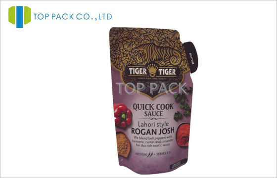 Rogan জোশ Sauce প্লাস্টিক থালা প্যাকেজিং 8oz কাস্টমাইজড মুদ্রণ 12c