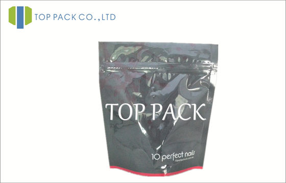 অ্যালুমিনিয়াম ফয়েল প্রিন্ট আপ Ziplock শীর্ষ সঙ্গে খাদ্য জন্য কাস্টমাইজড স্ট্যান্ড আপ