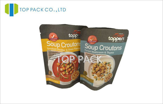 কালো MOPP / VMPET মুদ্রণ স্যান্ডউইচ জন্য থলি প্যাকেজিং দাঁড়ানো