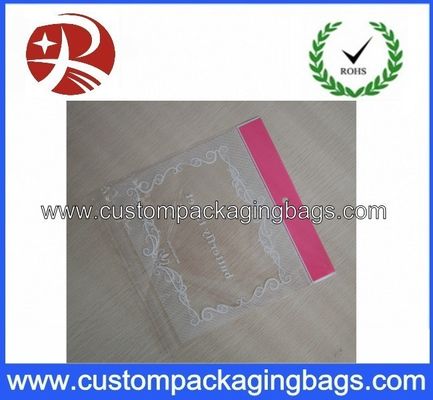 Recycled Print Custom Packaging Bags , Small OPP Bags With Header