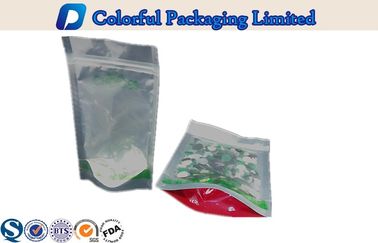 Pet food reusable stand up foil pouches With Airhole / Ziplock / Window
