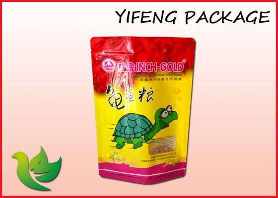 Dog Food Stand Up Pouch With Zipper / Stand Up Bag For Pet Food Packaging