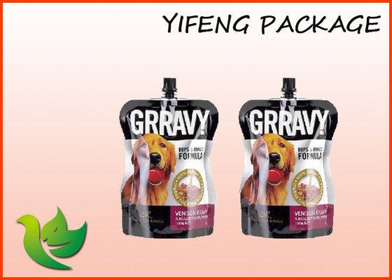 Free Shape Spout Pouch 50ml 100ml 200ml For Liquid Food Juice Packaging