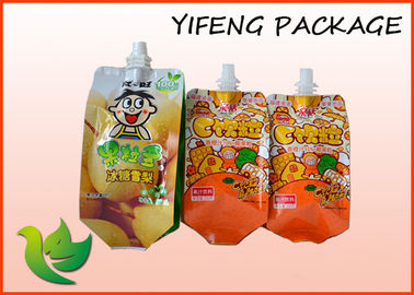 Plastic Aluminium Foil Stand up Spout Pouch For Baby Food Packaging