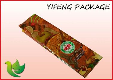 Heat Sealable Aluminum Foil Coffee Bean Bag Zippered Side Gusset Pouch