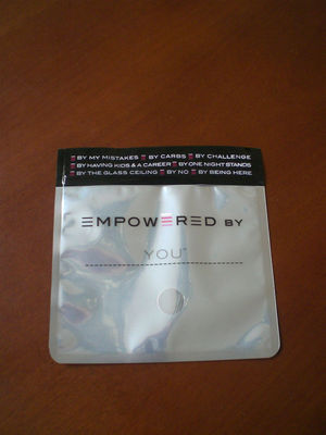 Sealable Aluminum Foil Pouches , Custom T Shirt Packaging SGS Approved