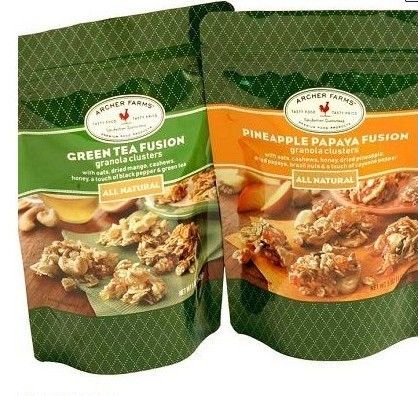 Aluminum Foil Zipper Food Pouch Packaging Stand Up with Clear Window