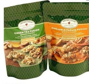 Stand Up Food Pouch Packaging Bag For Chicken Recipe OPP / CPP