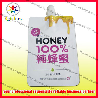 Reseableable তরল স্পাউথ পাউচ প্যাকেজিং জেলি জন্য অ লিকেজ
