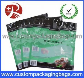 PE / PET / VMPET প্লাস্টিক কাস্টম ক্যান্ডি জন্য ফ্ল্যাট নীচে সঙ্গে পাউন্ড আপ স্ট্যান্ড